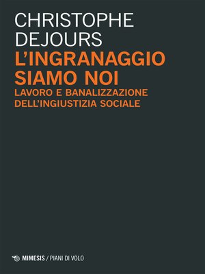 cover image of L'ingranaggio siamo noi